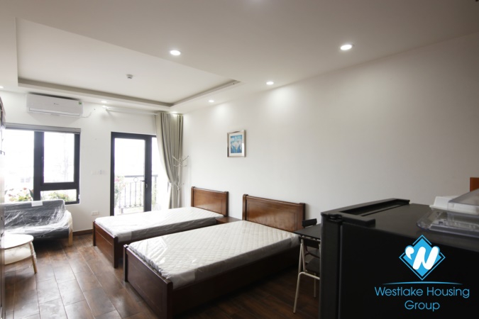 A lovely stuido with lots of natural light for rent on Nui Truc, Ba Dinh